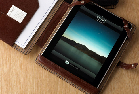 Abas Leather iPad Case